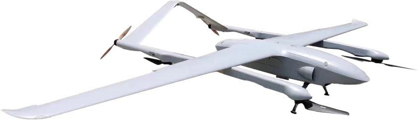 Dron de ala fija VTOL de largo alcance
